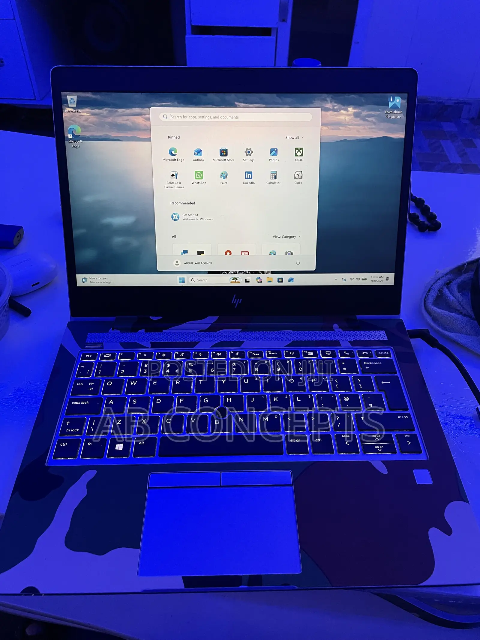 Laptop HP EliteBook 830 G6 8GB Intel Core i5 SSD 250GB