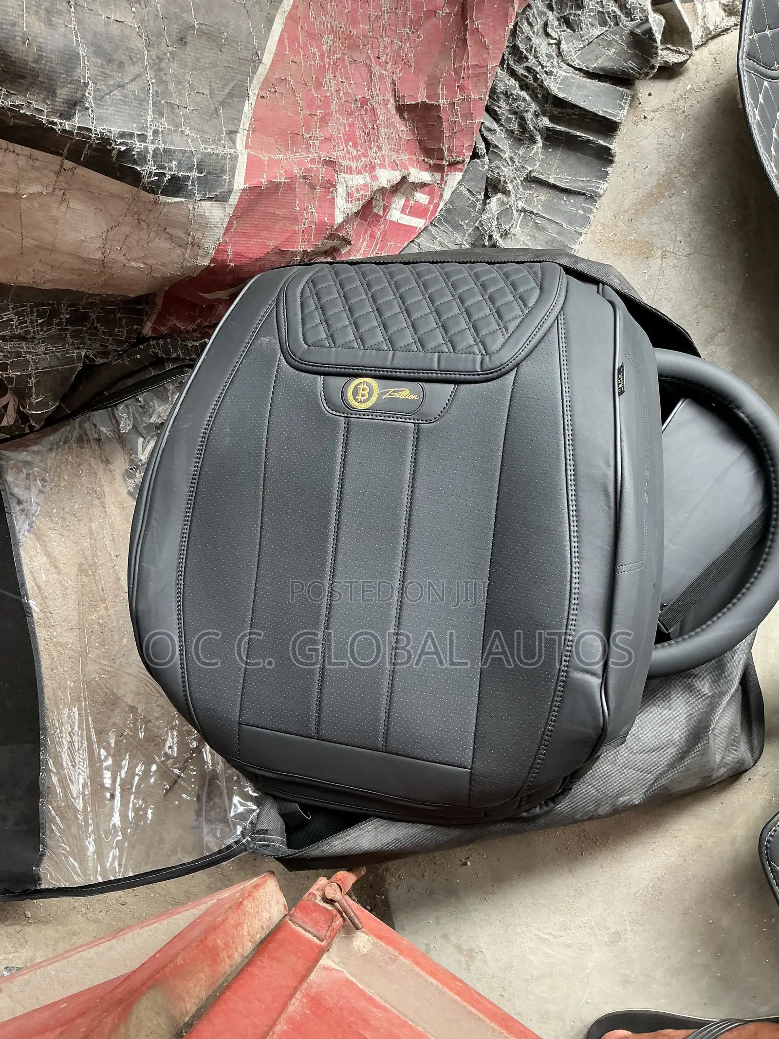 Original Seat Covers With Floor Matt Double Layer Steering Cover