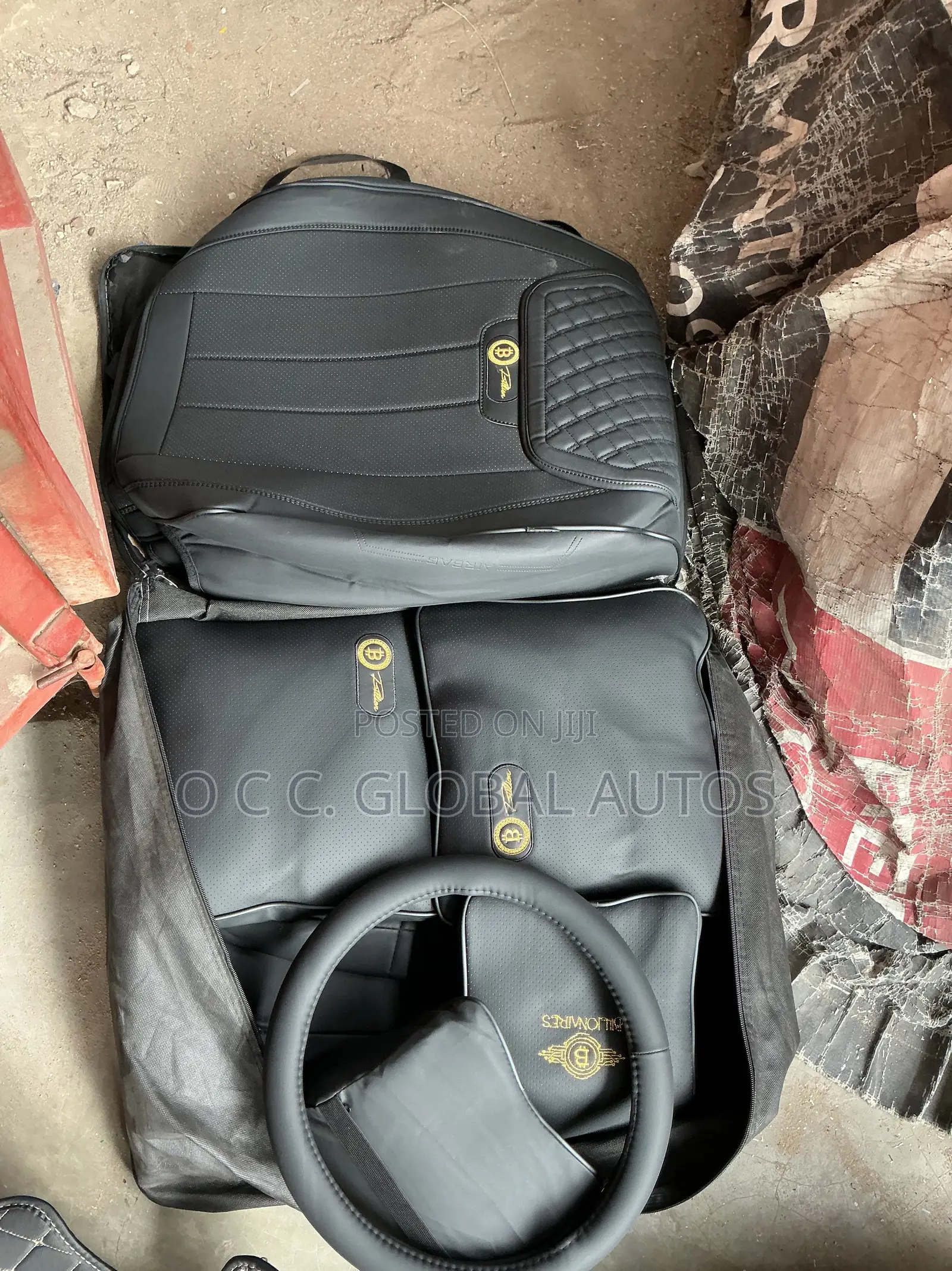 Original Seat Covers With Floor Matt Double Layer Steering Cover