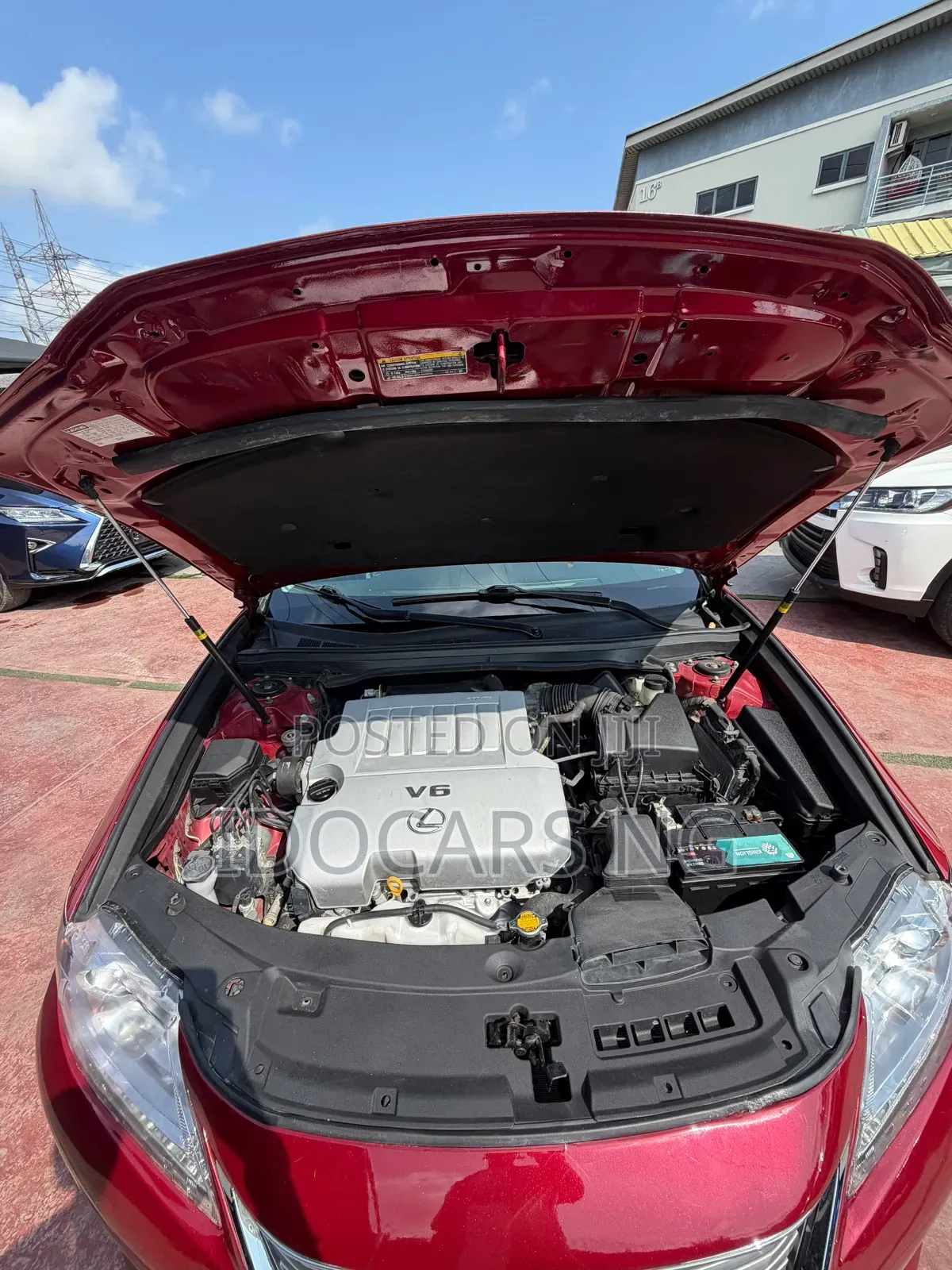 Lexus ES 350 FWD 2014 Red