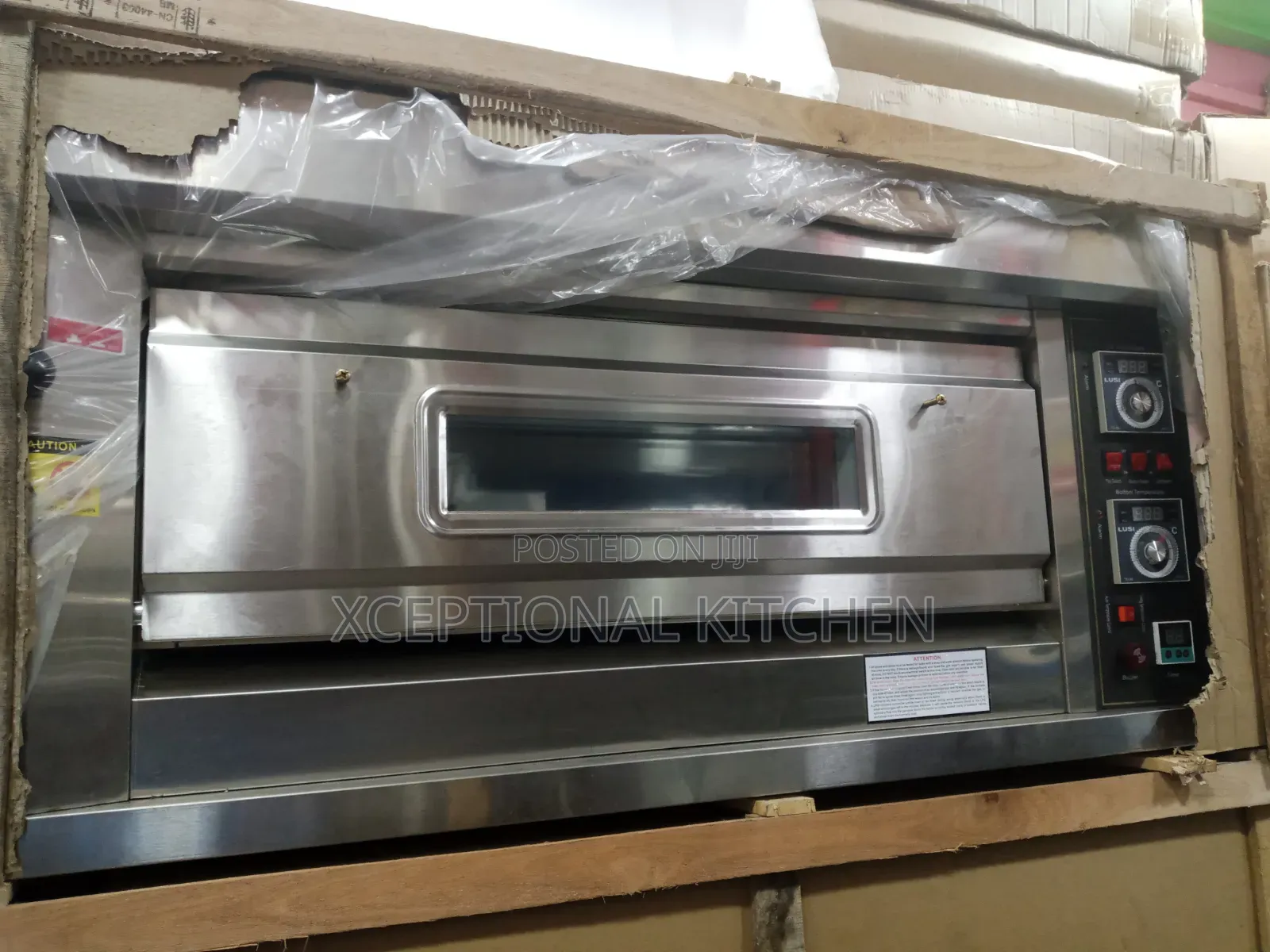 Gas Oven 3 Trays