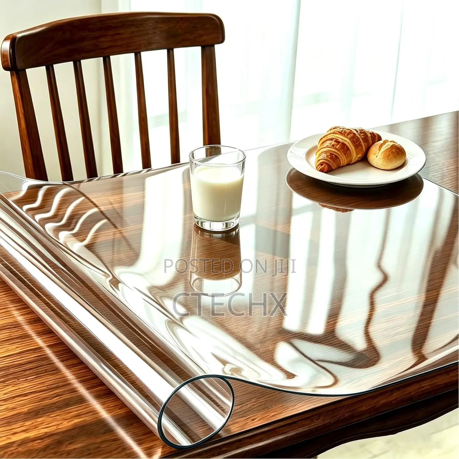 Clear Desk Mat, PVC Desk Protector, Anti-Scratch Table Pad,(2mm)