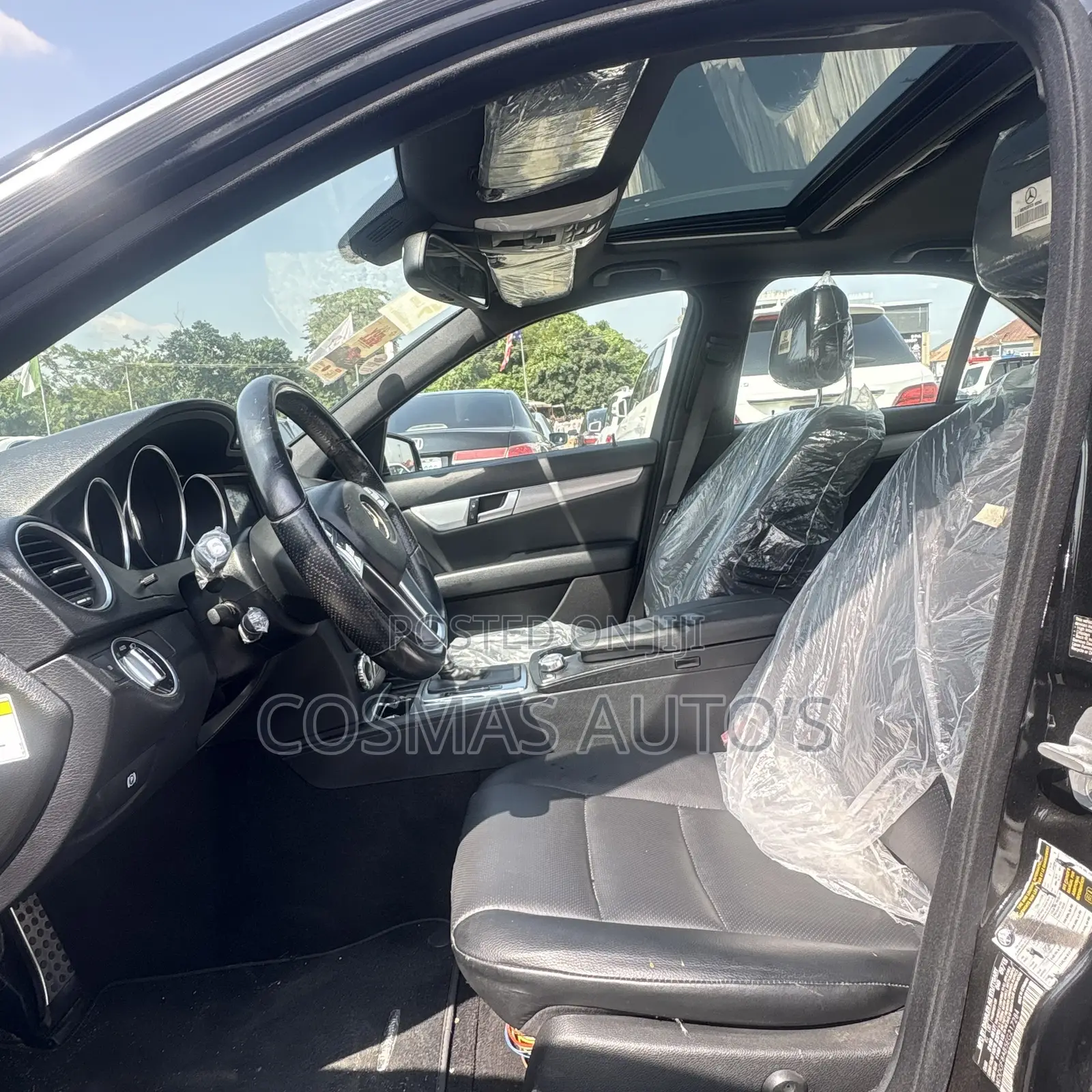 Mercedes-Benz C300 Luxury 4Matic Sedan AWD (3.5L 6cyl 7A) 2014 Black