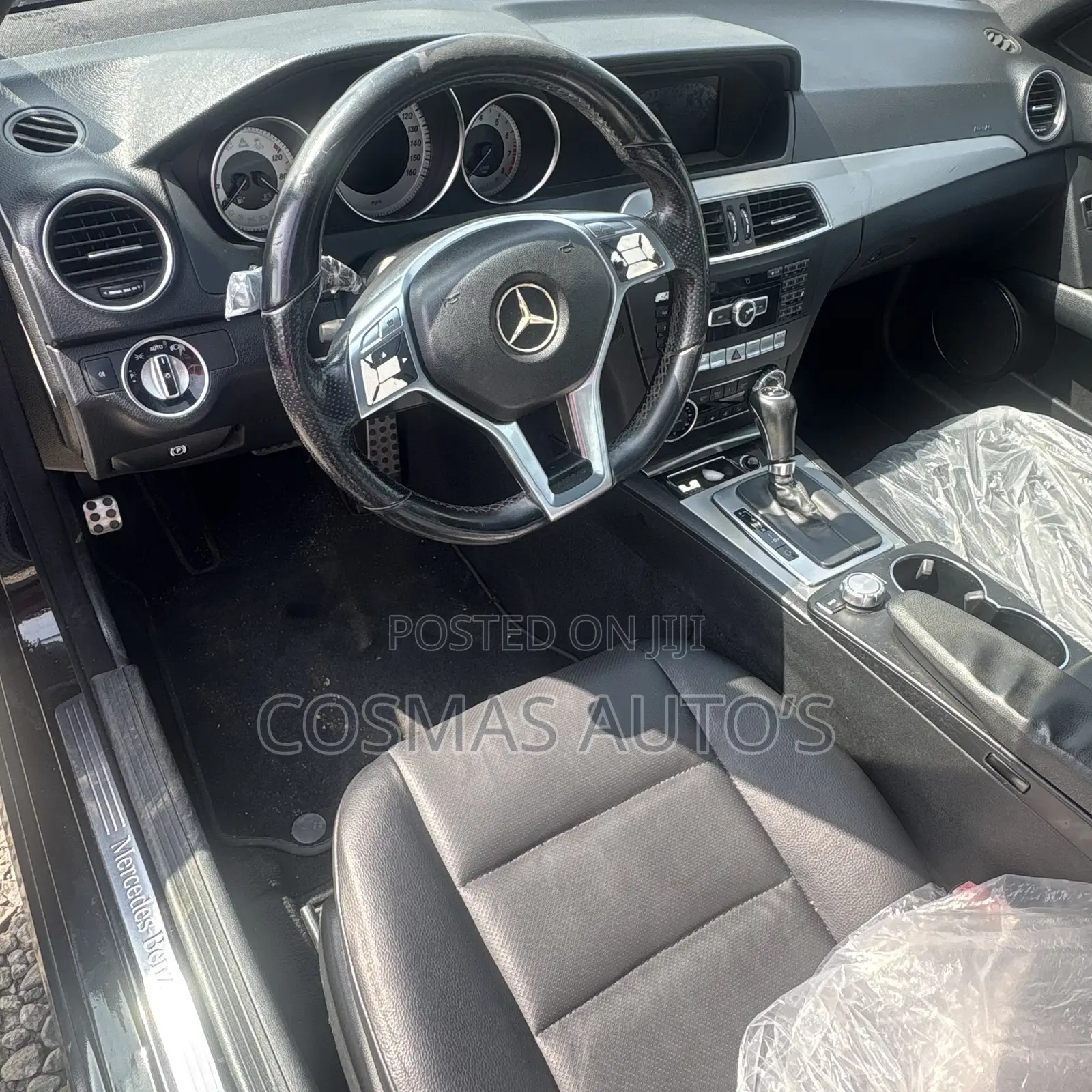 Mercedes-Benz C300 Luxury 4Matic Sedan AWD (3.5L 6cyl 7A) 2014 Black