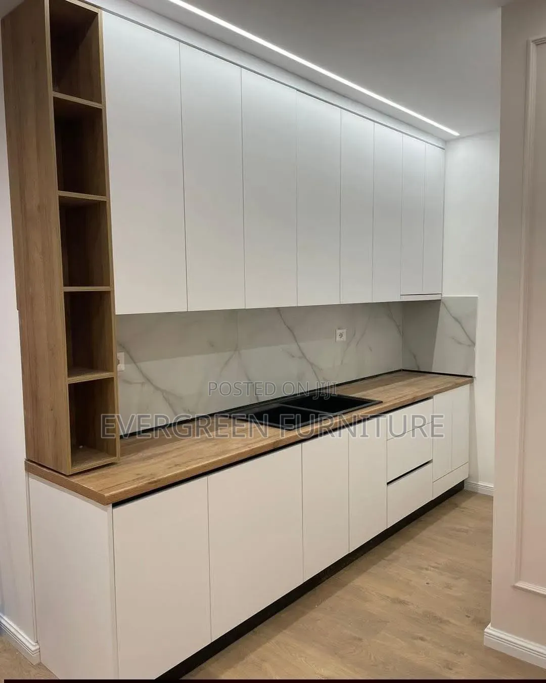 Kitchen Cabinet and Island
