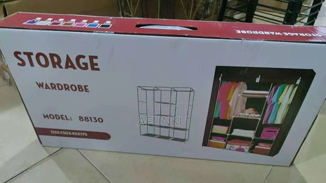 Foldable Wardrobe (All Colors Available)