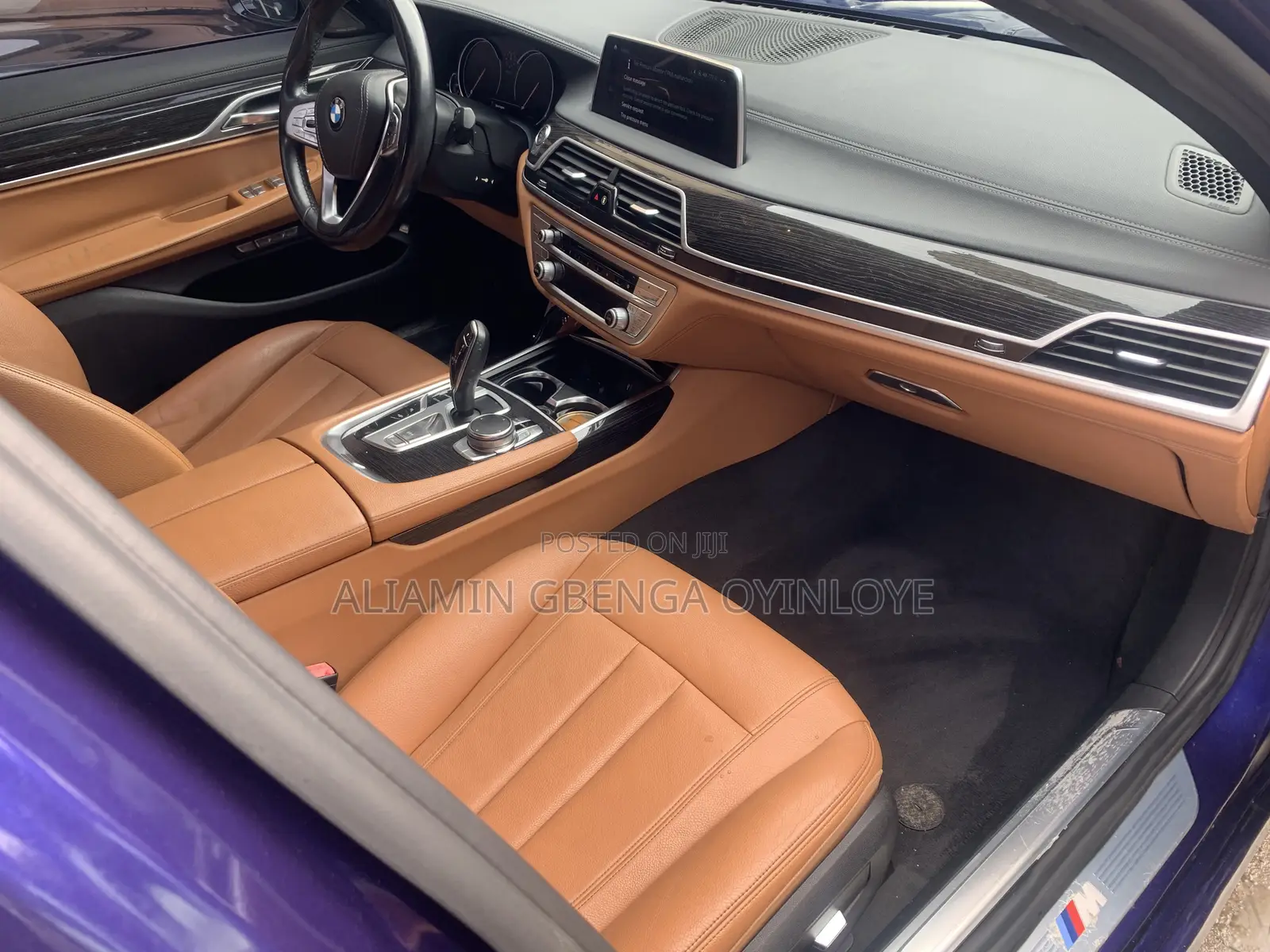 BMW 740 2018 Blue