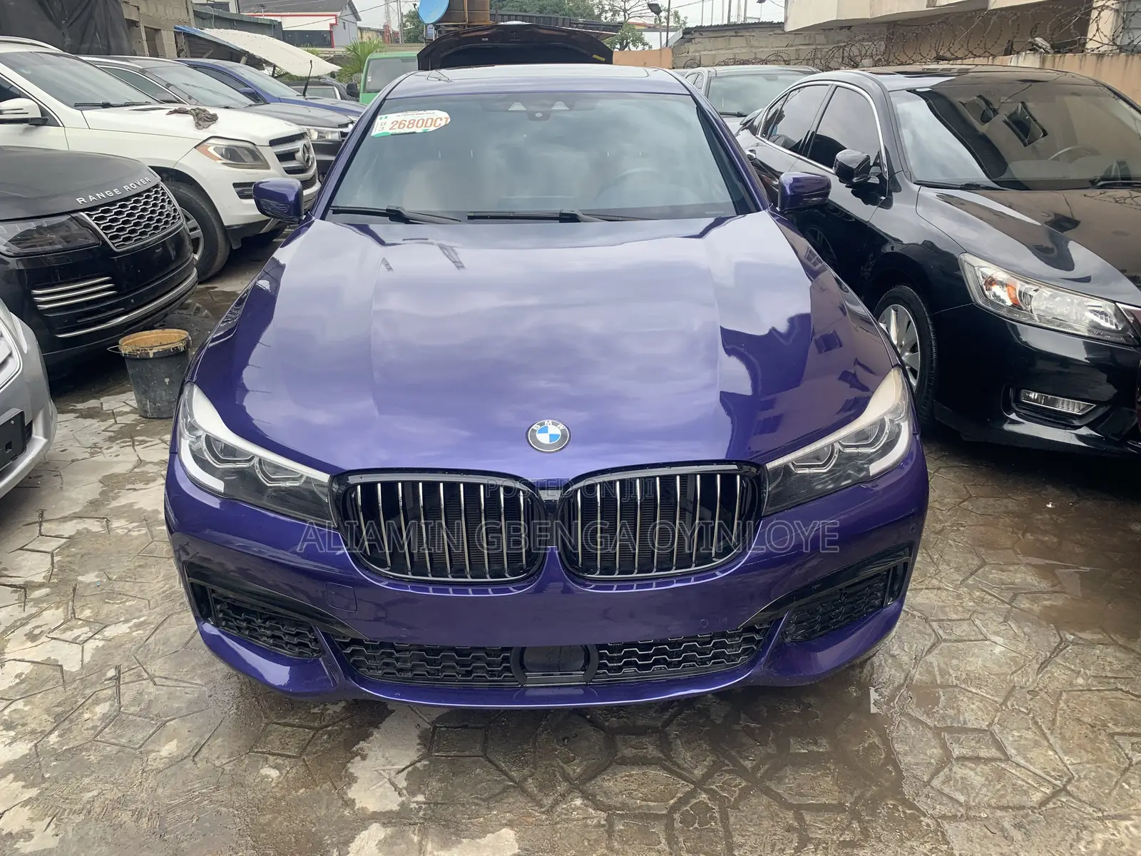BMW 740 2018 Blue