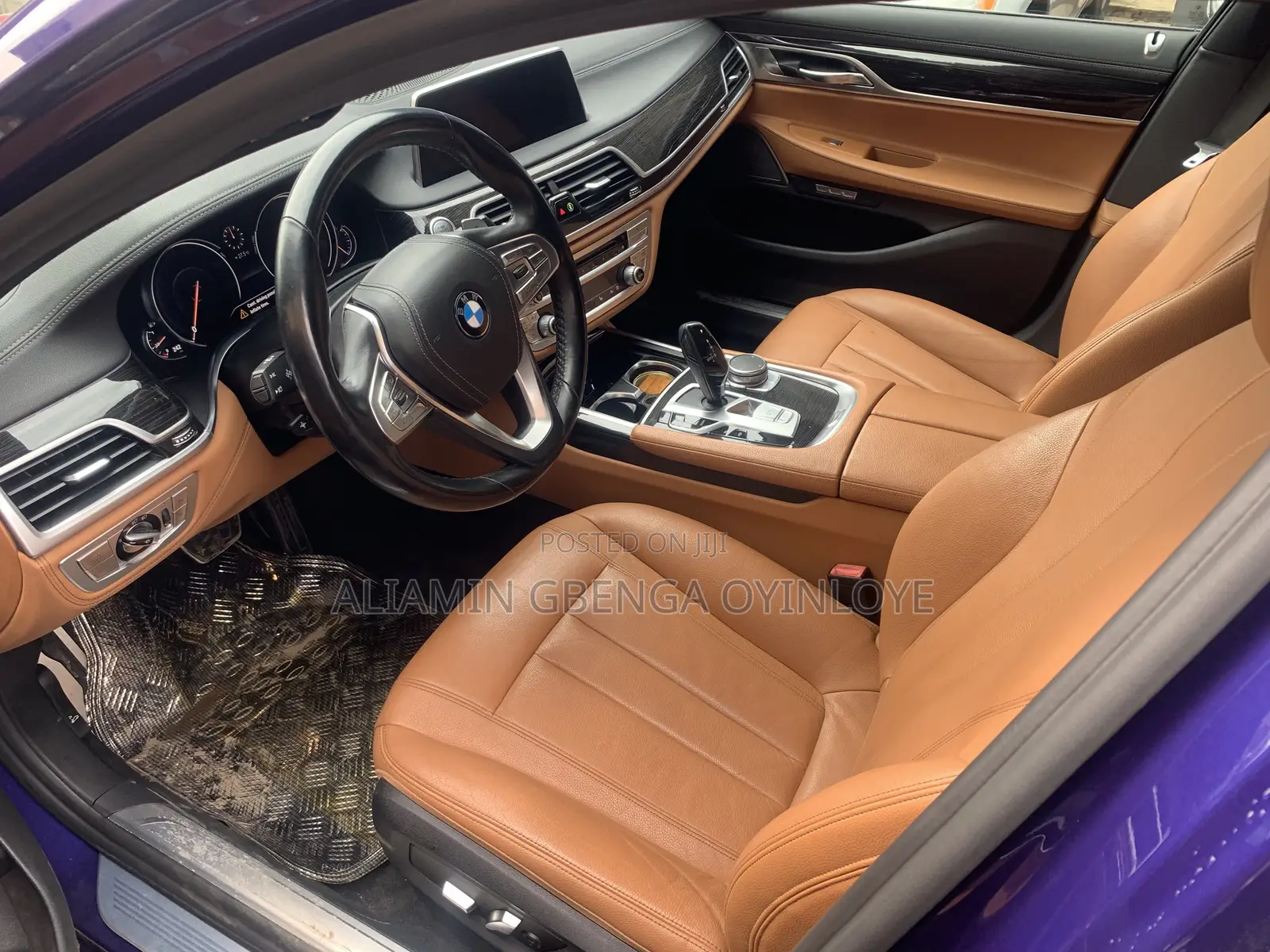 BMW 740 2018 Blue