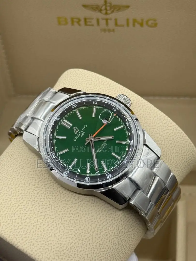 Quality Luxury Automatic Breitling Chain Wristwatch