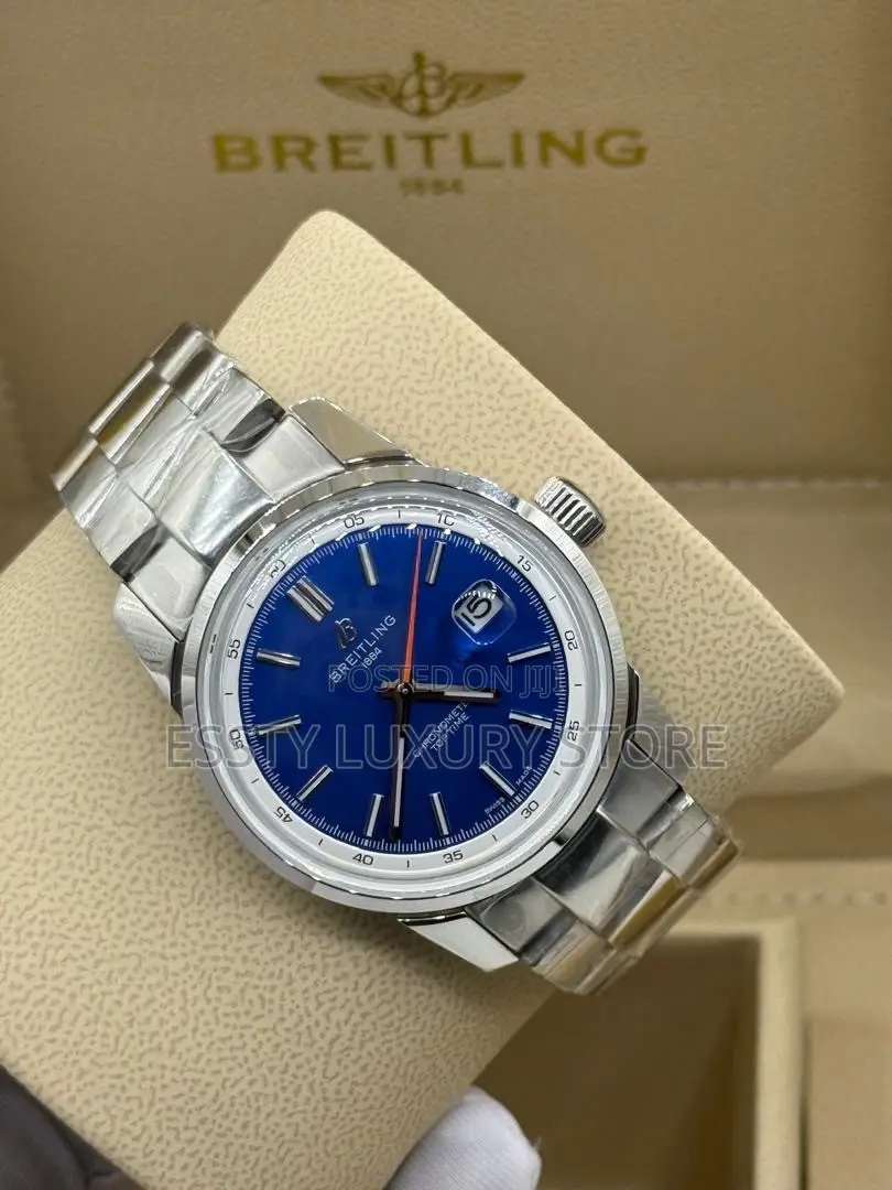 Quality Luxury Automatic Breitling Chain Wristwatch