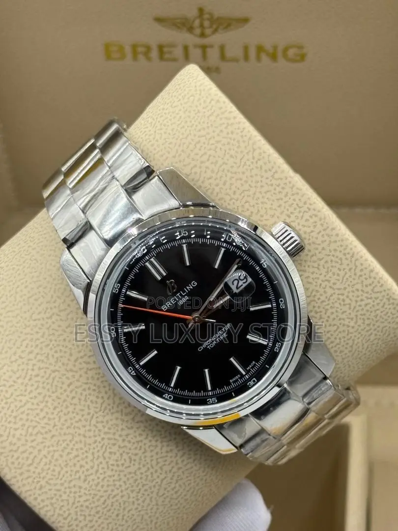 Quality Luxury Automatic Breitling Chain Wristwatch