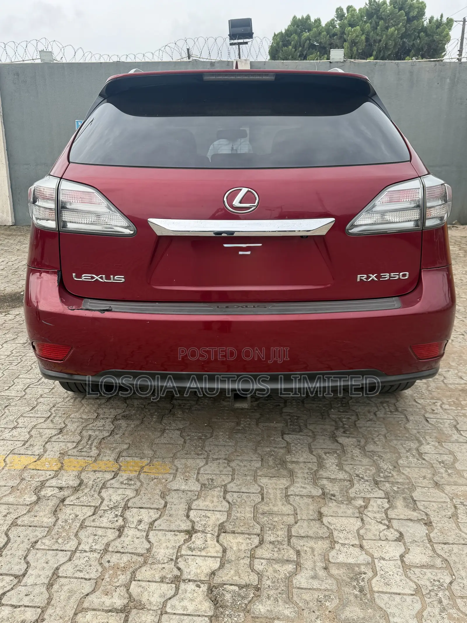 Lexus RX 350 2010 Red