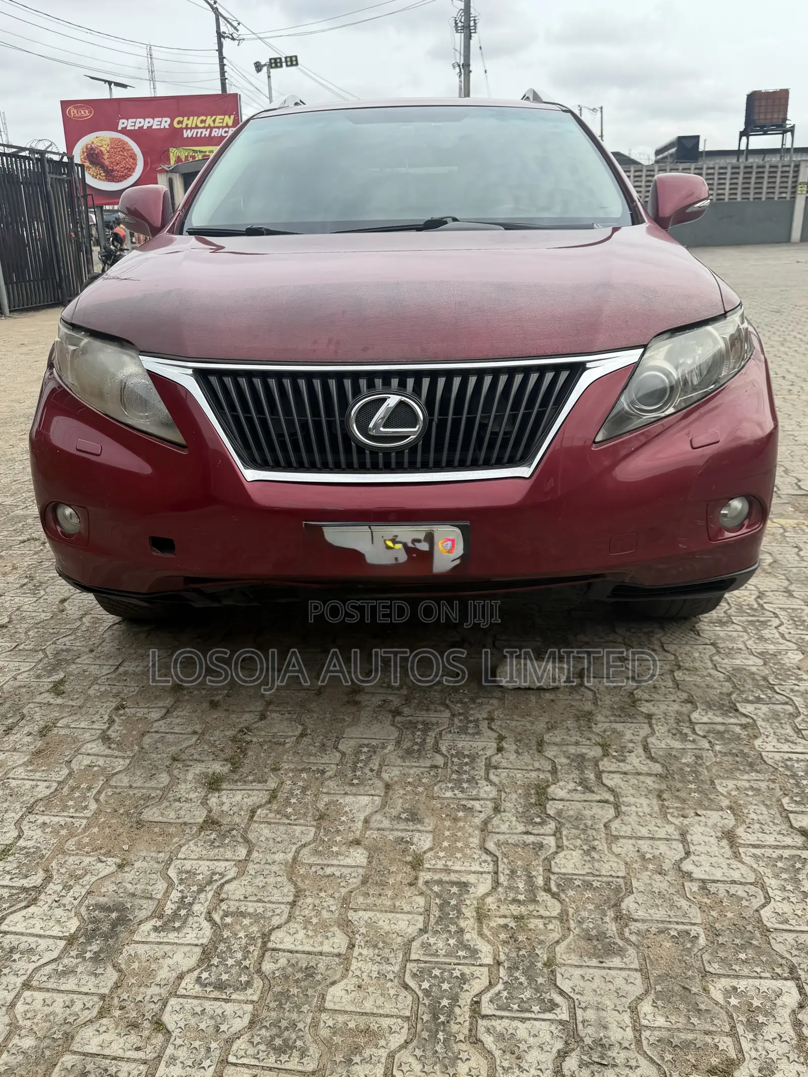 Lexus RX 350 2010 Red