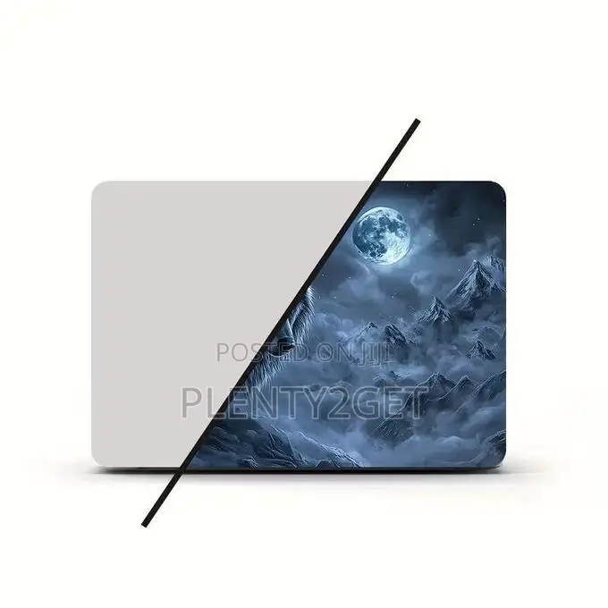Two-Pack of Wolf-Themed Laptop Stickers, Suitable for Netbooks