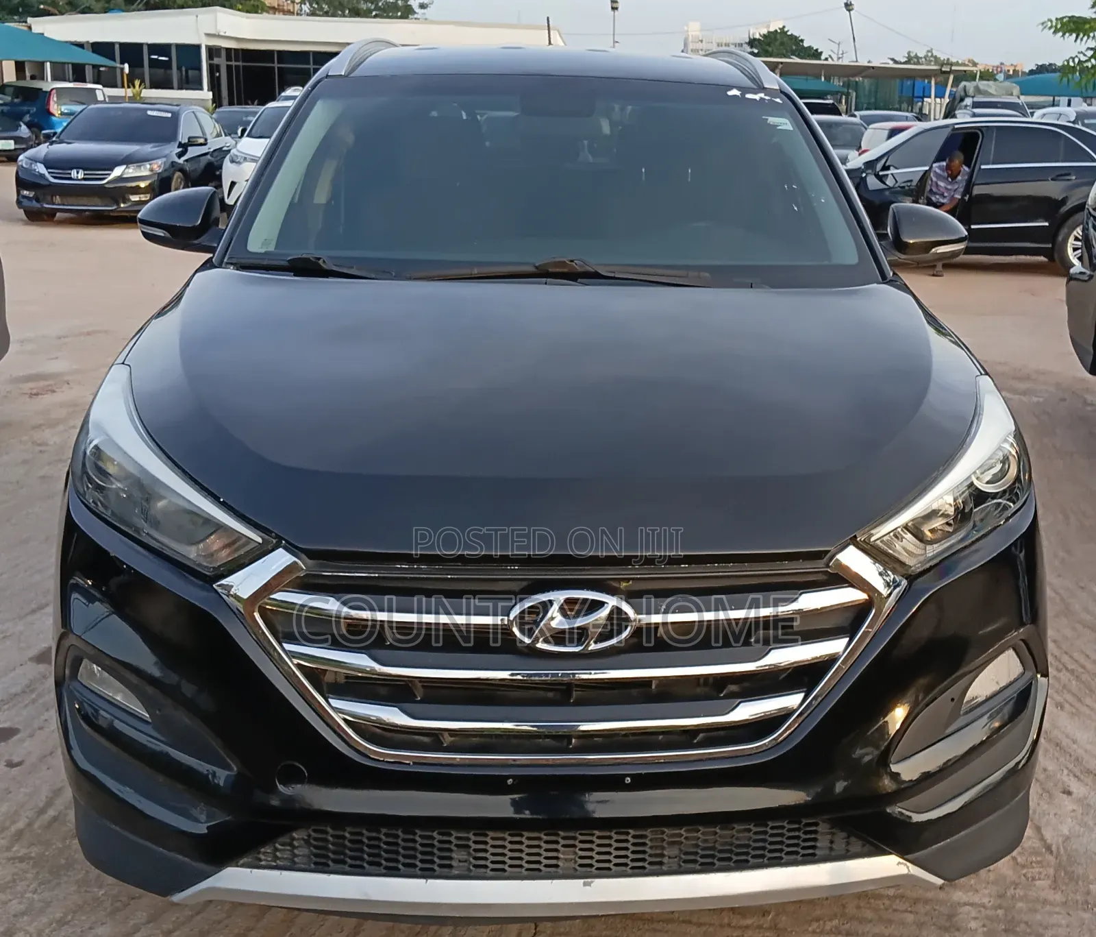 Hyundai Tucson 2017 Matt Black