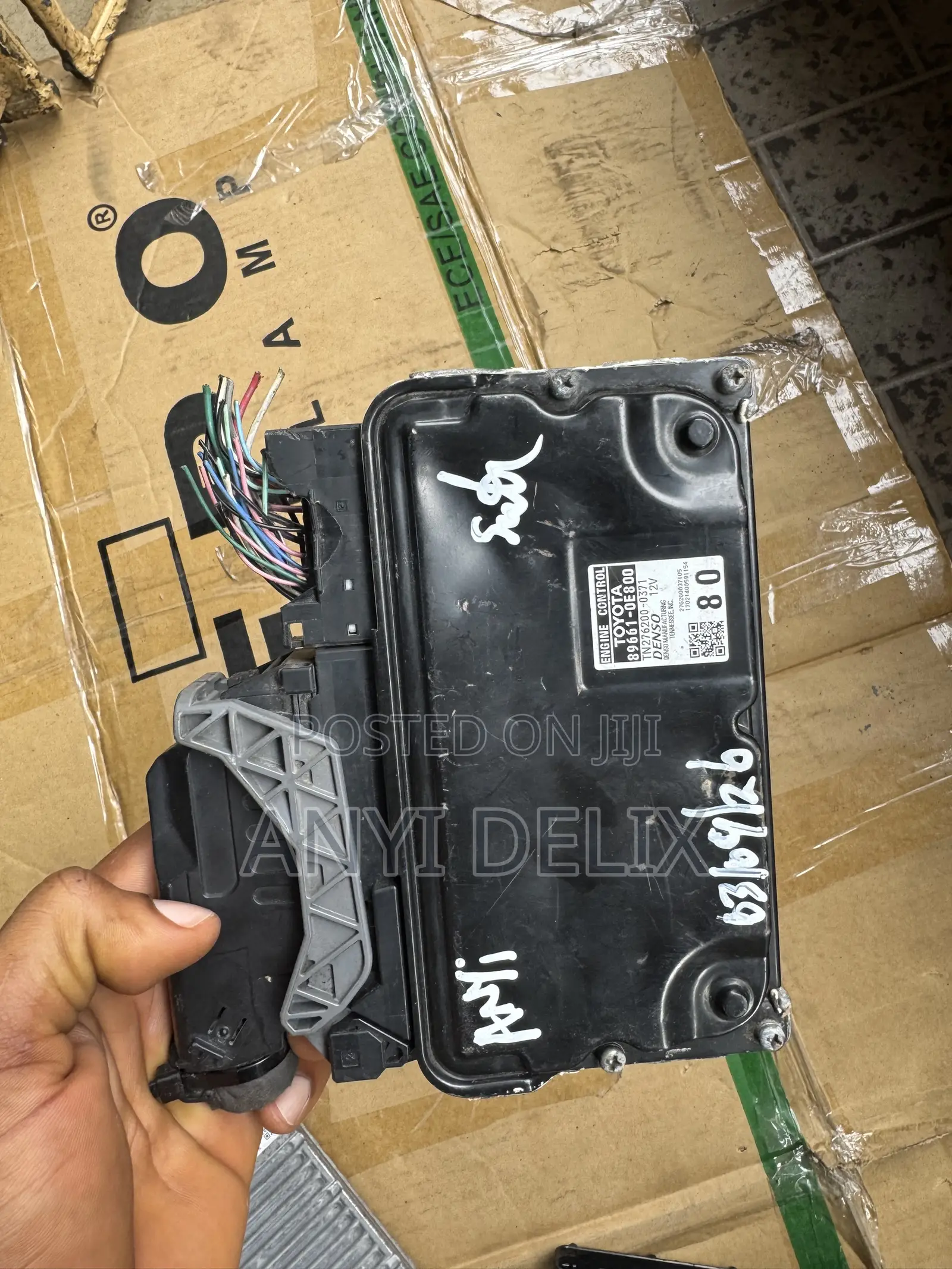 ECU Brainbox Toyota Highlander 2017-2018 2GRFXS V6 Auto 89661-0e800