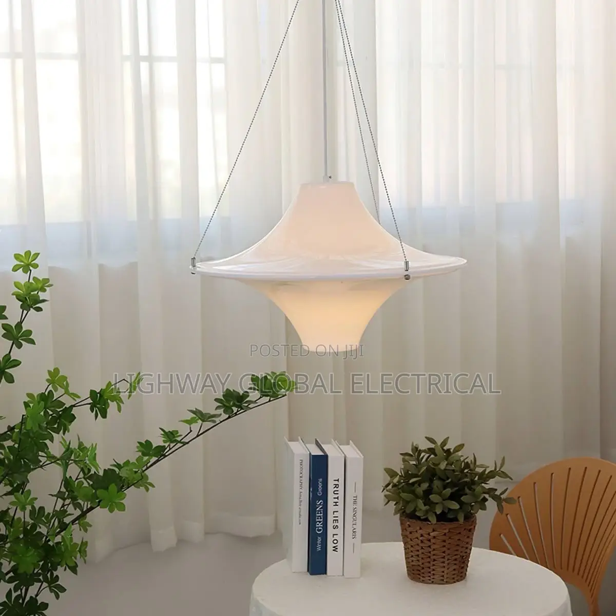 Nordic Minimalist Led Designer Acrylic Dropping Pendant Chandelier