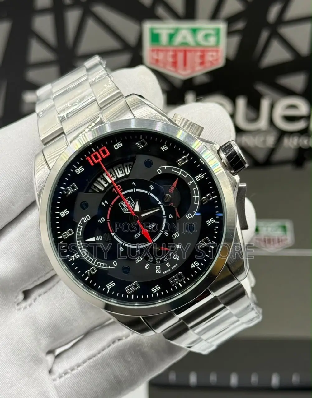 Automatic Quality Luxury TAG Heuer Chain Wristwatch