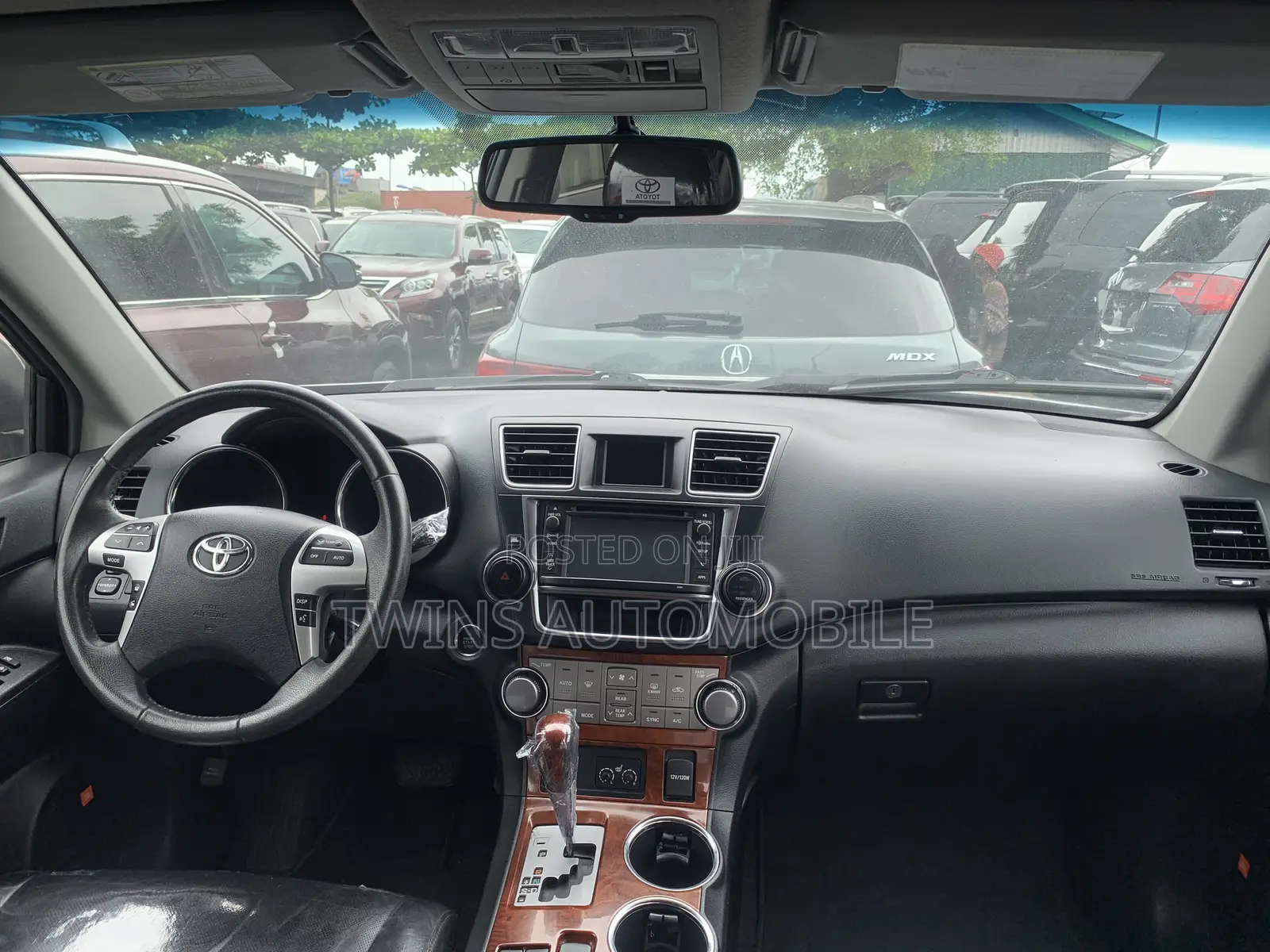 Toyota Highlander Limited 3.5l 4WD 2013 Silver