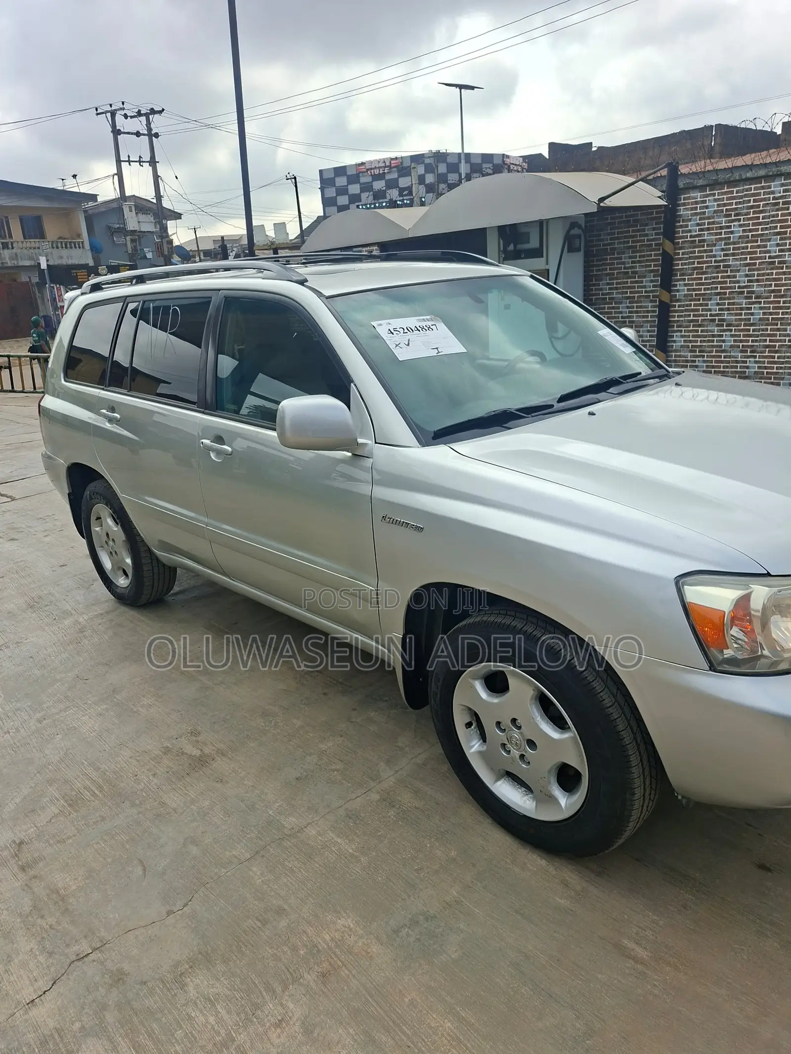Toyota Highlander Limited V6 2006 Silver