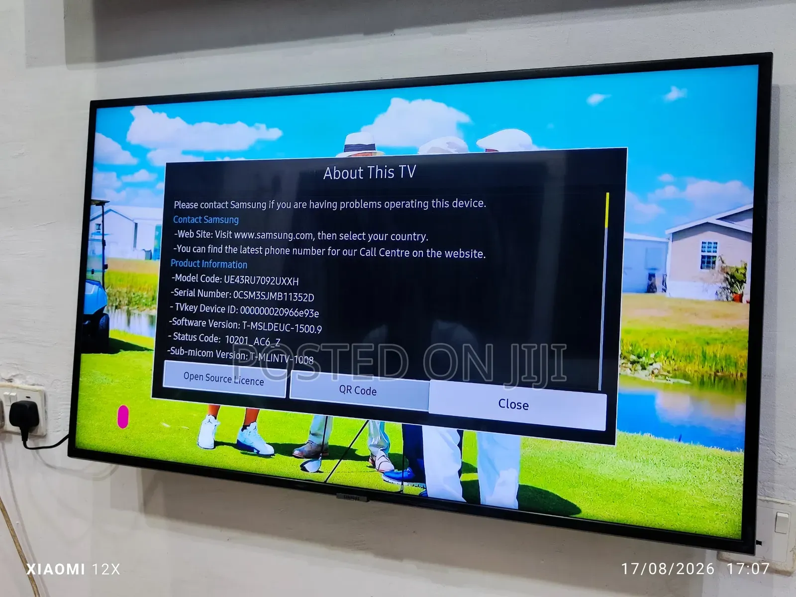 Top Notch 43" Samsung Crystal Clear Premium Uhd HDR Sleek Smart TV