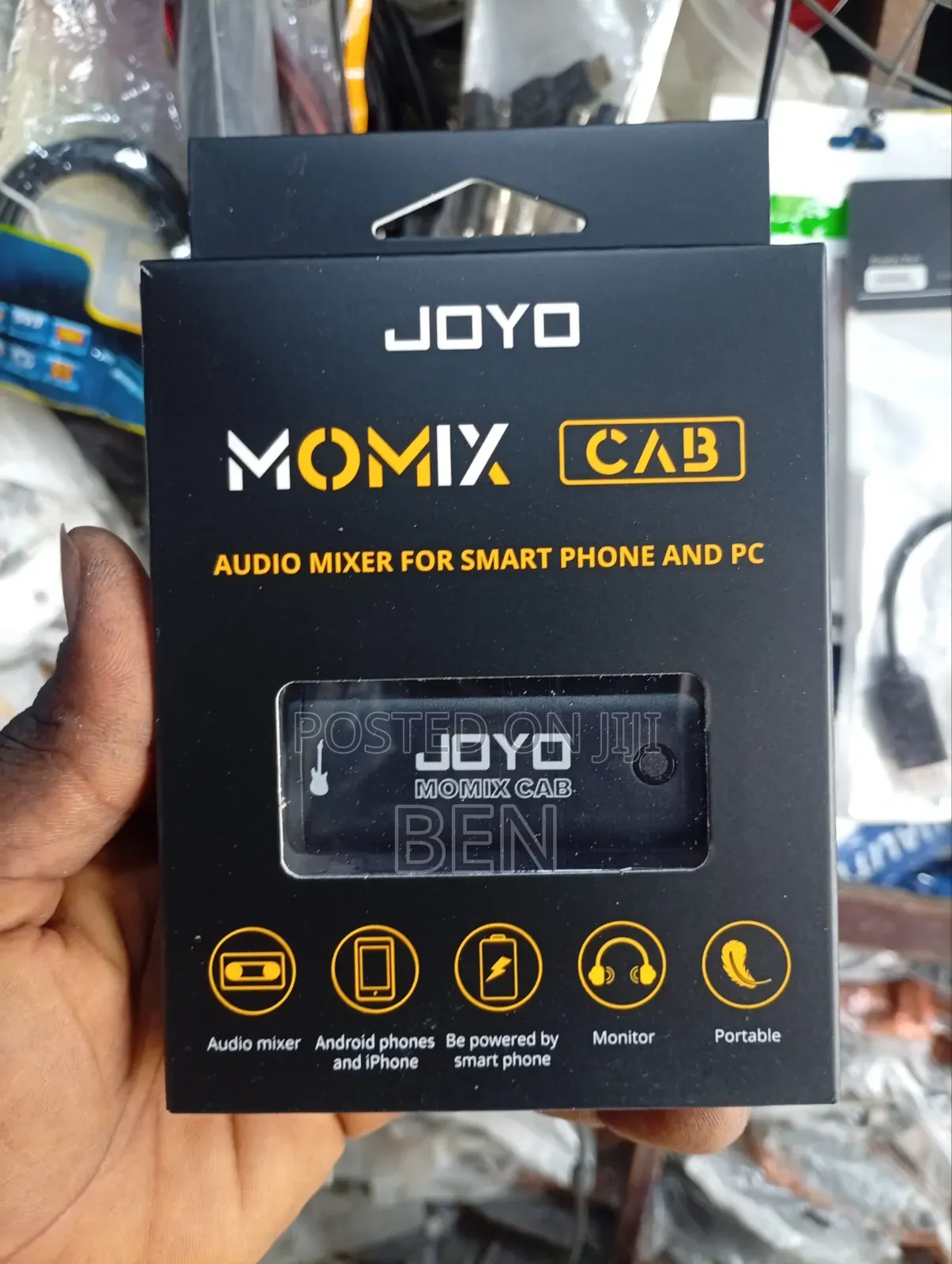 IRIG JOYO CAB -Portable Mini Audio Mixer for Live Streaming I