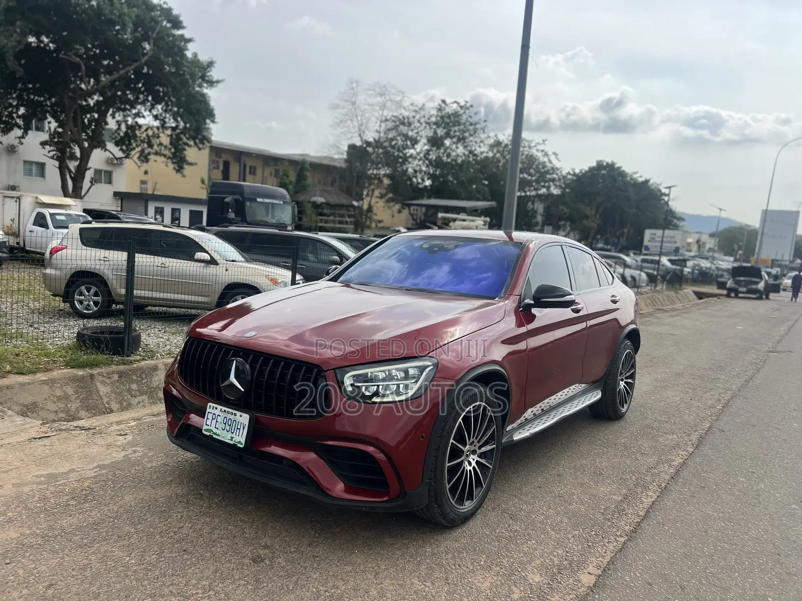 Mercedes-Benz GLC-Class 2017 Red