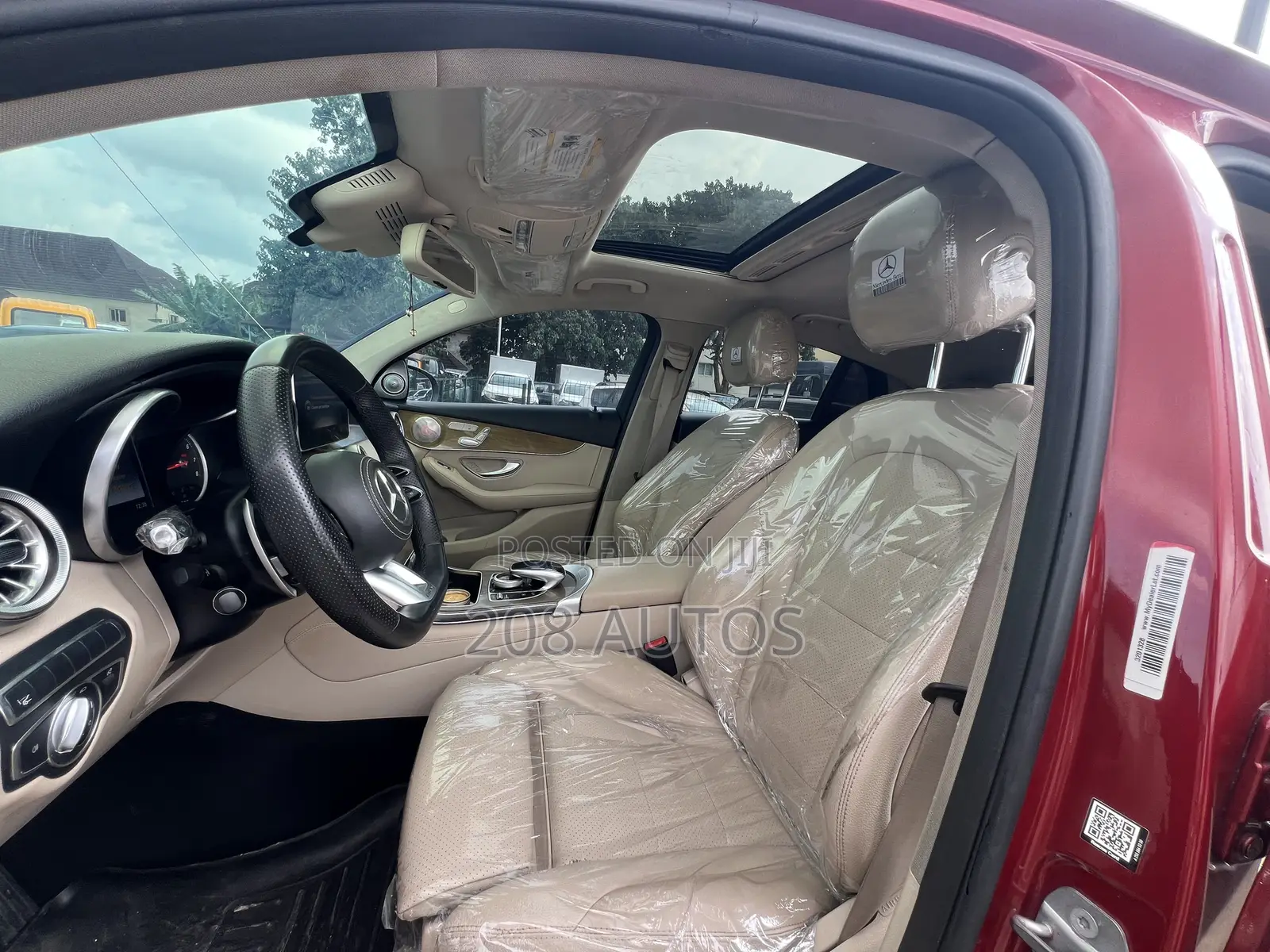 Mercedes-Benz GLC-Class 2017 Red
