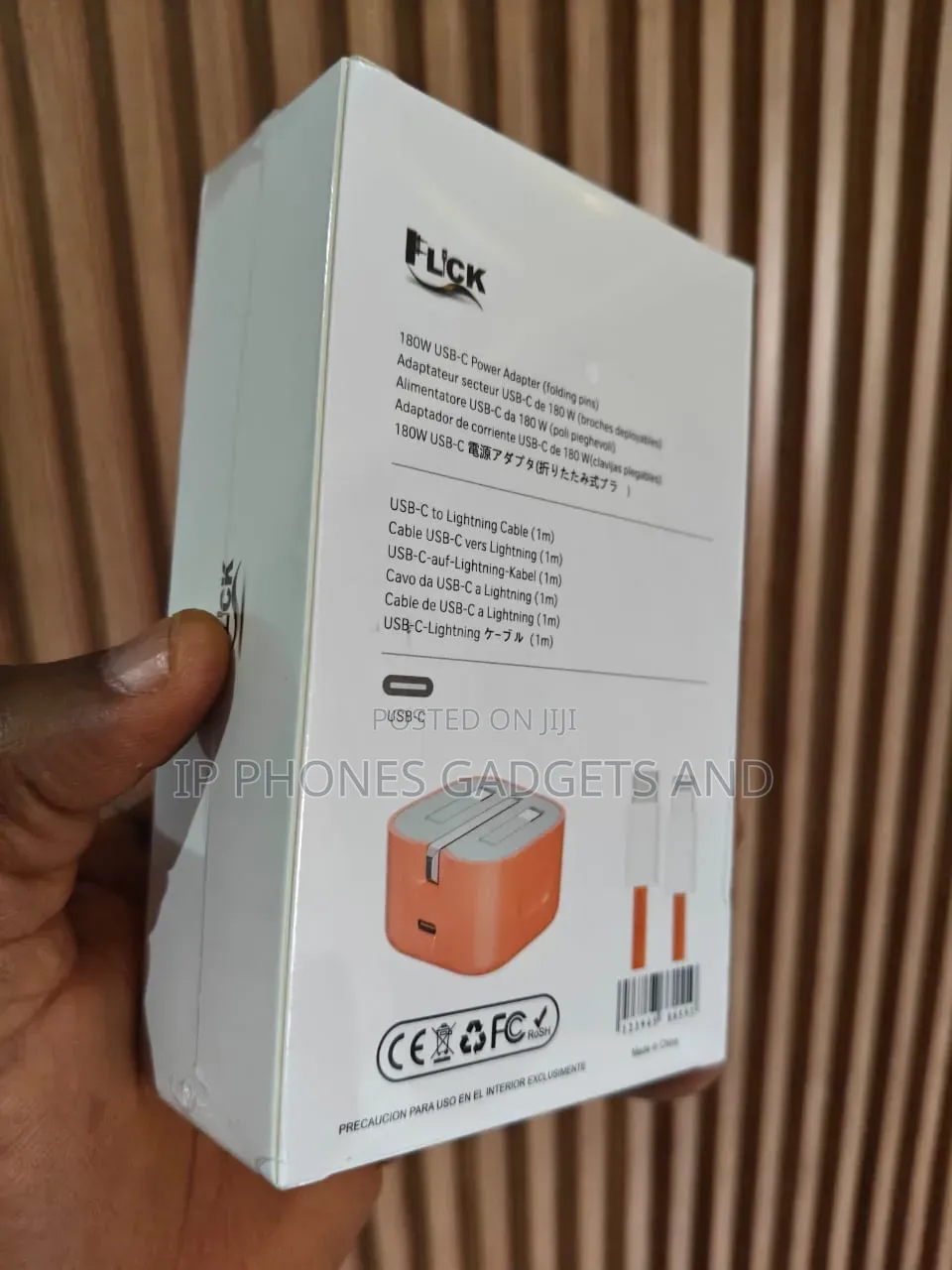 180W Apple Ultra Fast Charger + USB-C to Lightning Cable Set