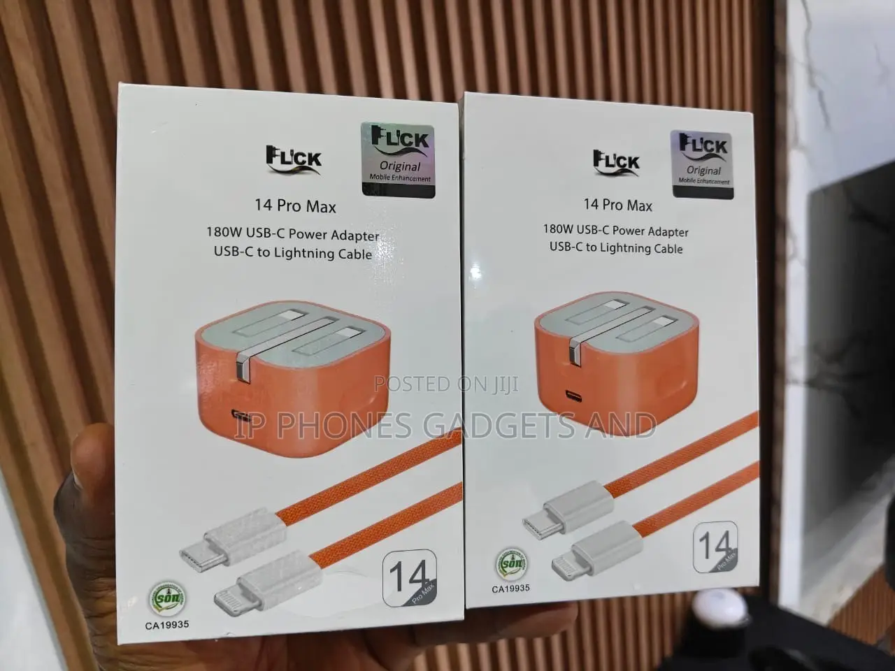 180W Apple Ultra Fast Charger + USB-C to Lightning Cable Set
