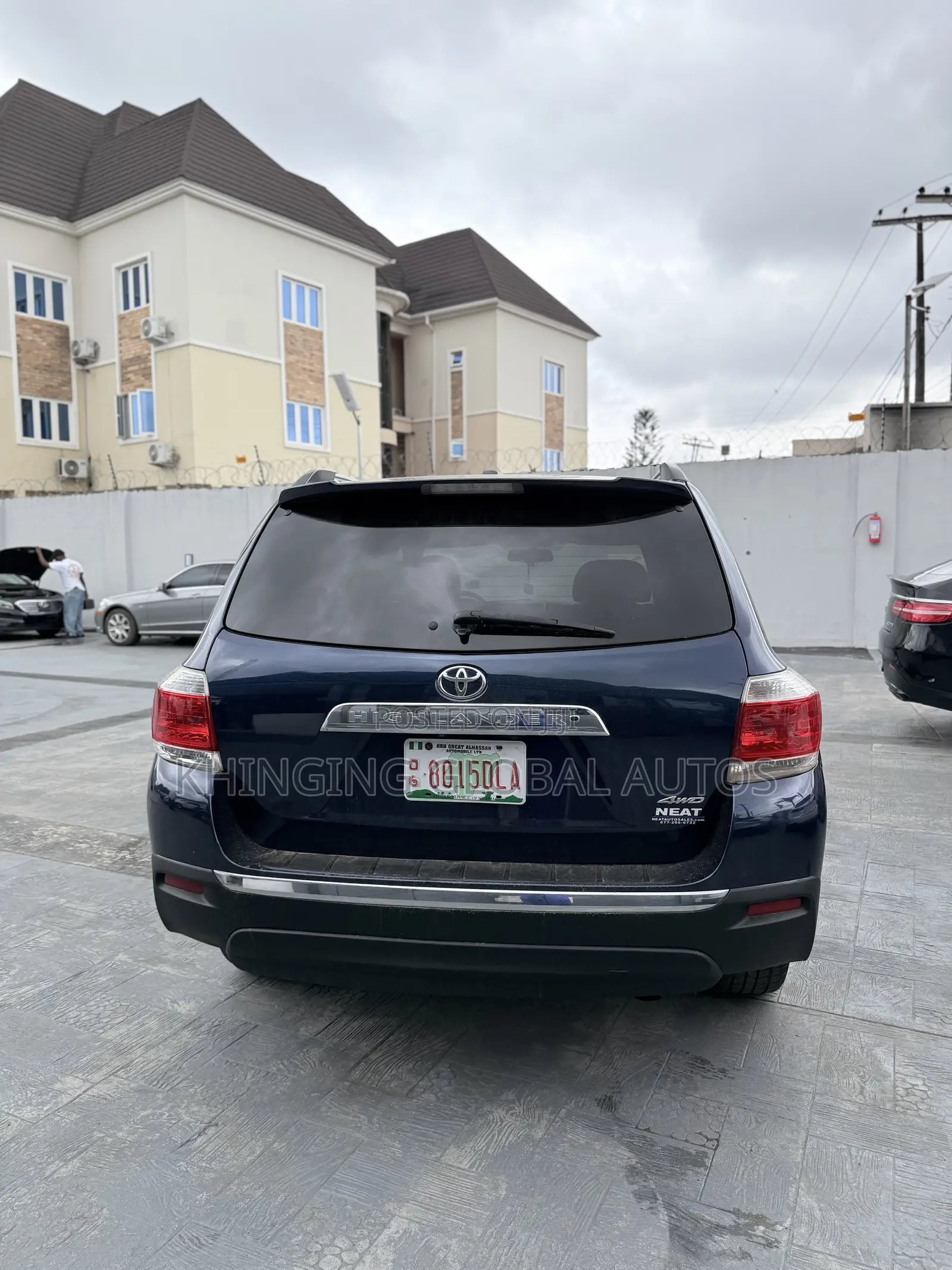 Toyota Highlander Limited 3.5l 4WD 2013 Blue