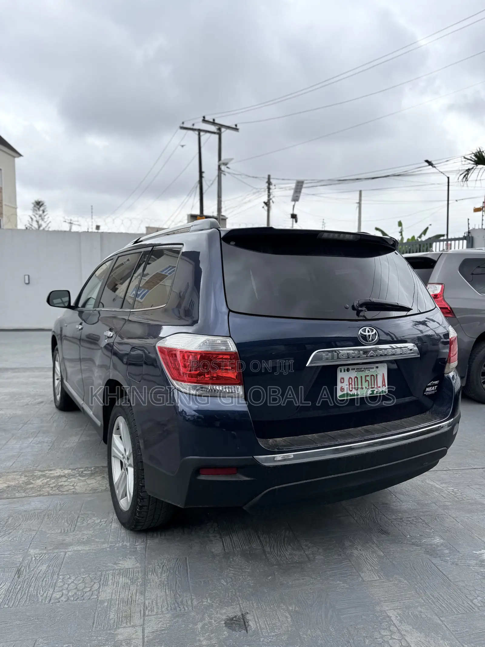 Toyota Highlander Limited 3.5l 4WD 2013 Blue