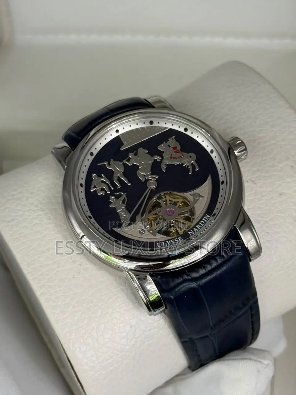 Original Ulysses Nardin Leather Strap 100% Authentic Guaranteed