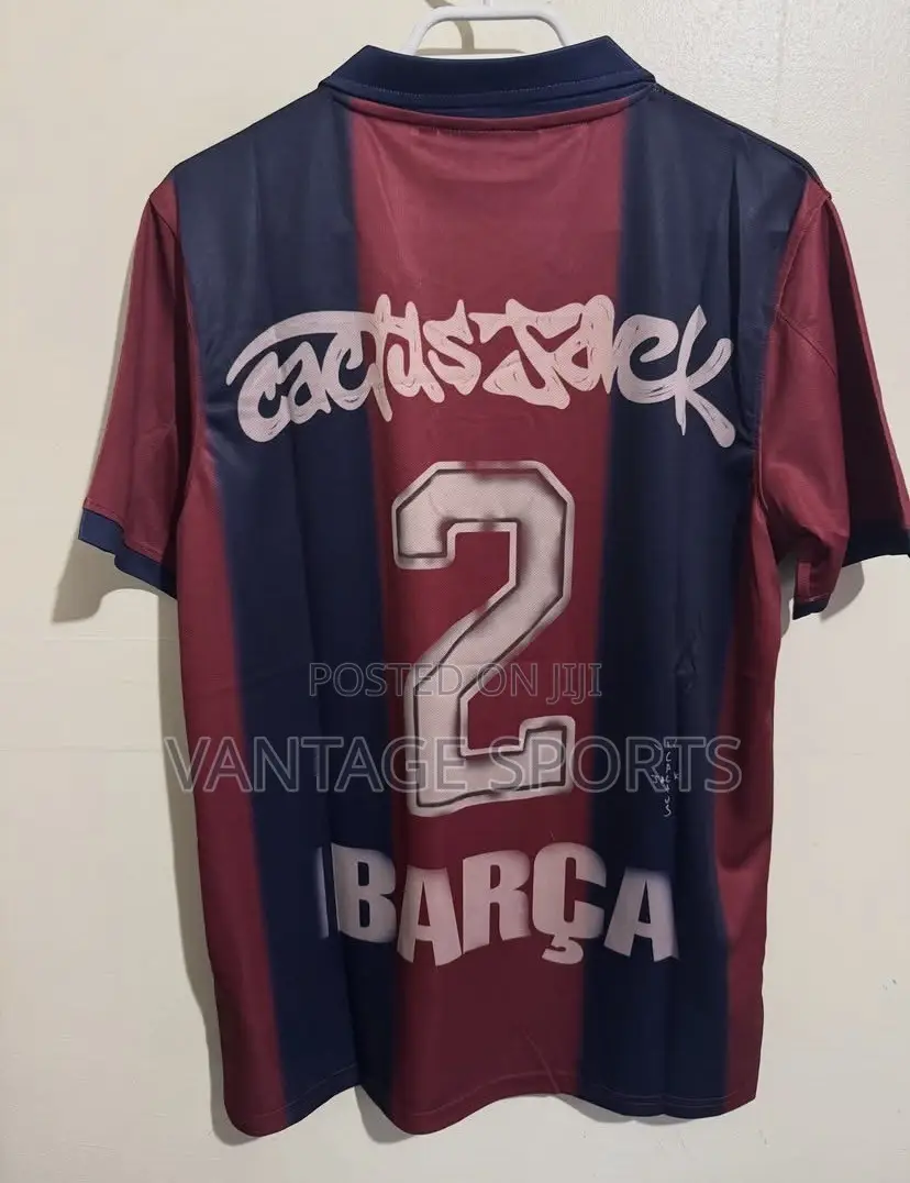 Cactus X Barcelona 2 Jersey – Barcelona Special Edition Football Shirt