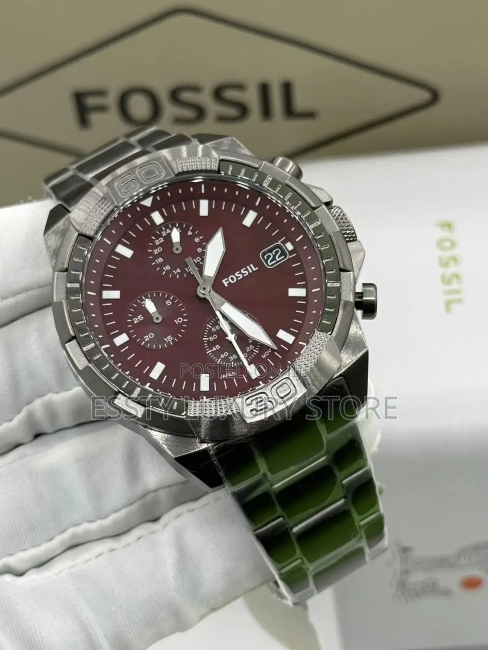 High Quality Luxury Fossil Chain Wristwatches