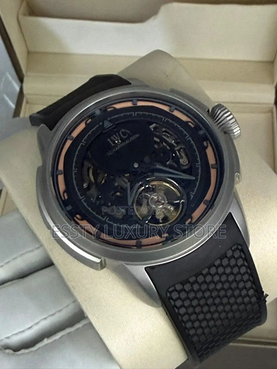 Original Iwc Schaffhausen Mechanical Watch 100% Authentic Guaranteed