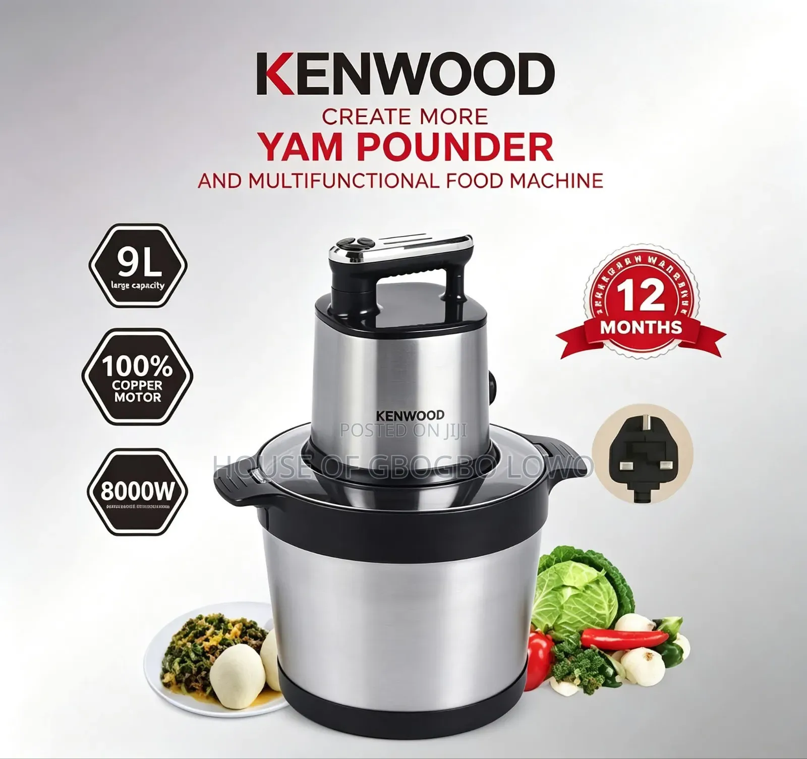 High Quality Yam Pounder