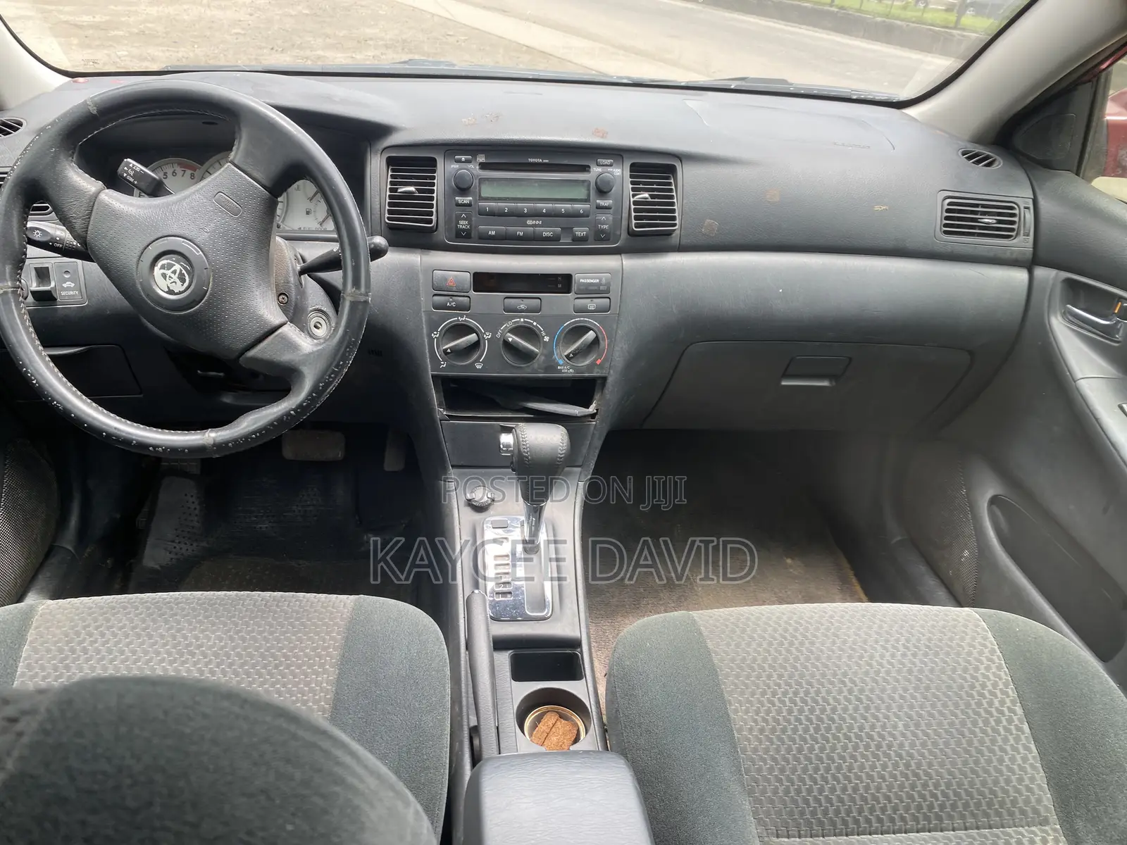 Toyota Corolla S 2007 Maroon