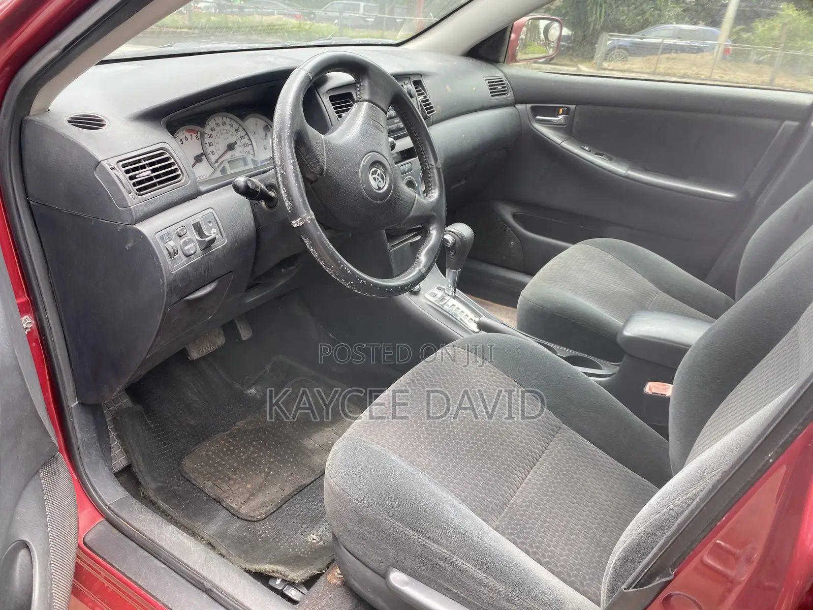 Toyota Corolla S 2007 Maroon