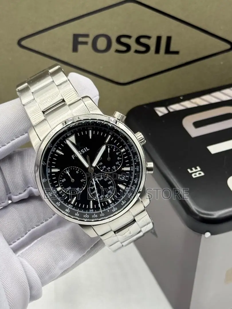 Automatic Fossil Quality Luxury Men Chain Wristwatch