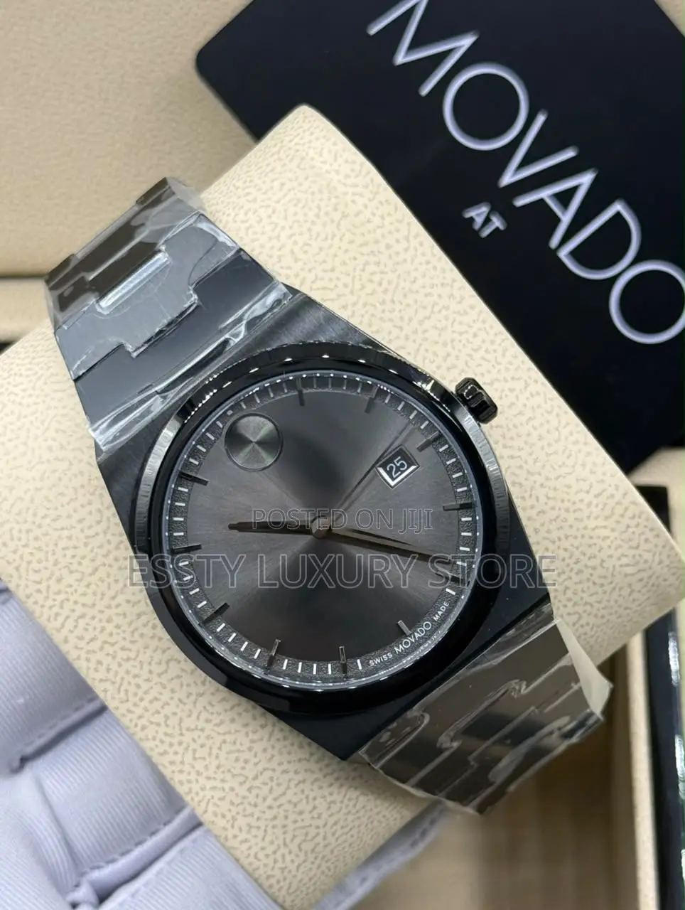 Automatic Movado Museum Classic Men Wristwatch