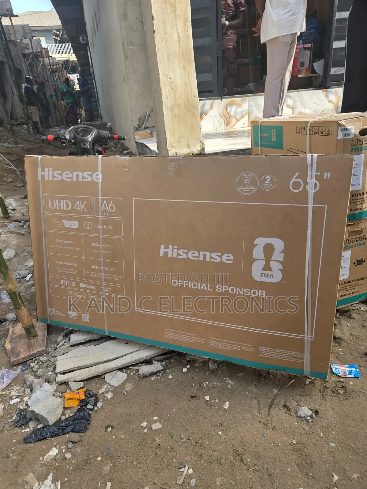 Experience Bigger Better Entertainment – Hisense 65”