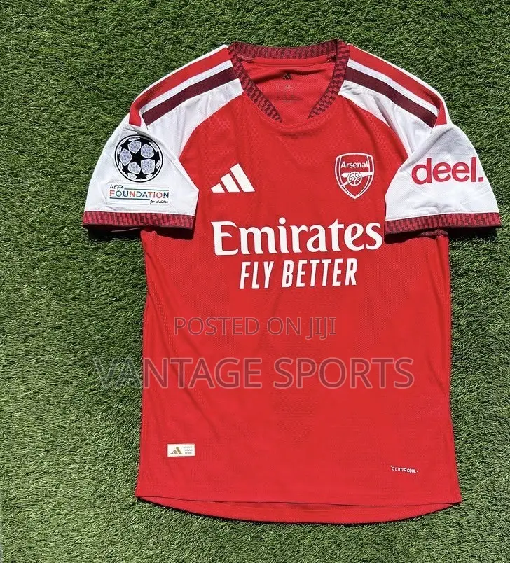 Arsenal Champions League Home Jersey 2026/27 | Fan Player Version