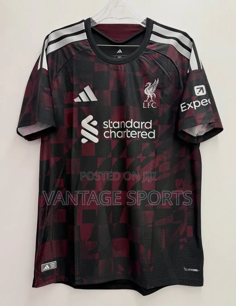 Liverpool FC Third Jersey | Fan Player Version- Payment on Delivery