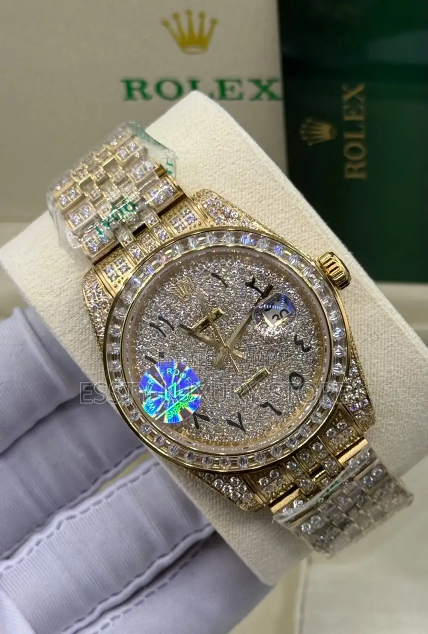 Rolex Cosmograph Daytona Rainbow / Custom Diamond-Set Daytona-Styl