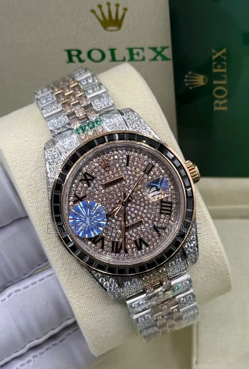 Rolex Cosmograph Daytona Rainbow / Custom Diamond-Set Daytona-Styl