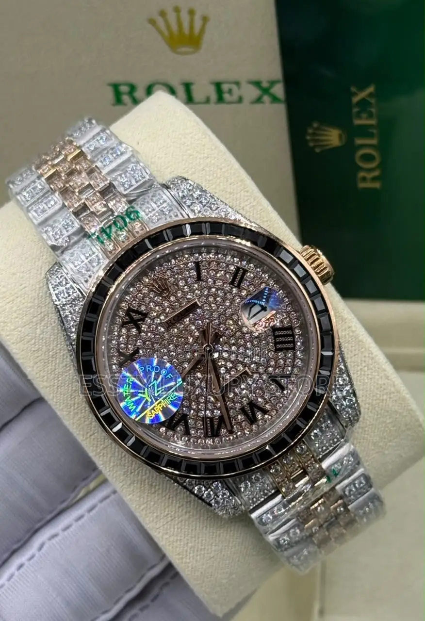Rolex Cosmograph Daytona Rainbow / Custom Diamond-Set Daytona-Styl