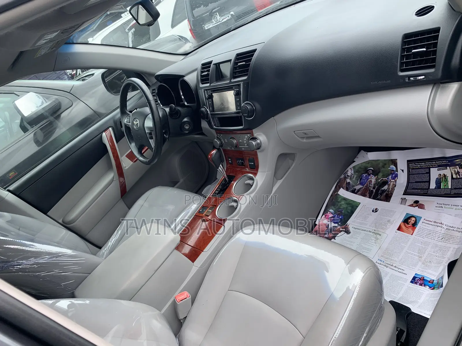 Toyota Highlander Limited 3.5l 4WD 2013 Gray