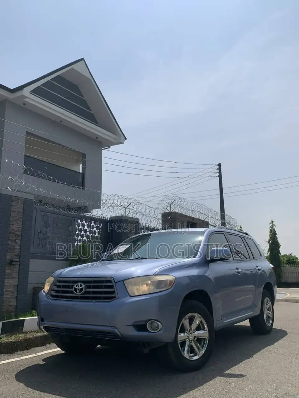 Toyota Highlander 4x4 2008 Blue